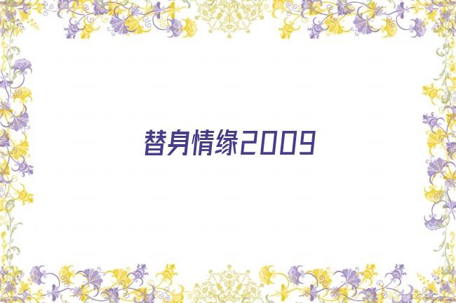 替身情缘2009剧照